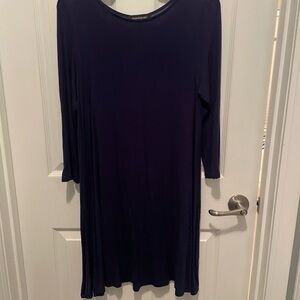 Navy Cotton Dress